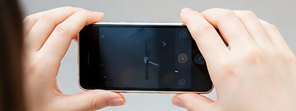 iPhoneカメラの確認